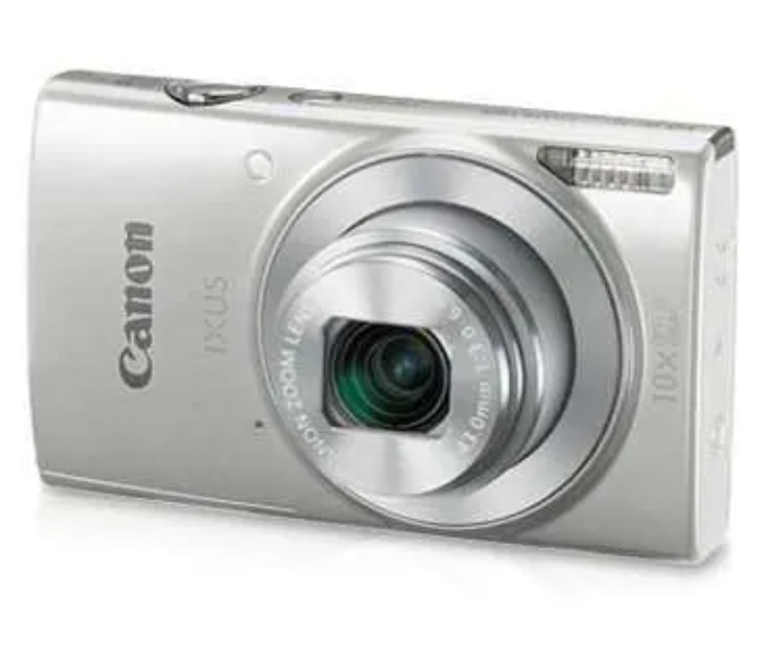 Canon IXUS 190 20 MP Digital Camera with 10x Optical Zoom - Silver - Zoom Image 2