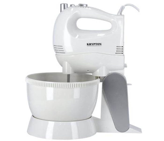 Krypton KNSM6242 Electric Hand and Stand Mixer - White - Zoom Image 1