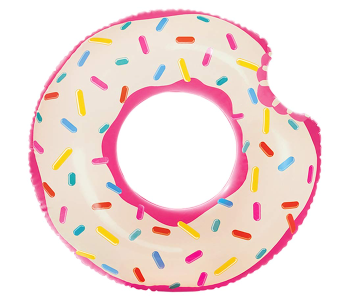 Intex Inflatable Donut Tube Pool Float - Pink - Zoom Image 2