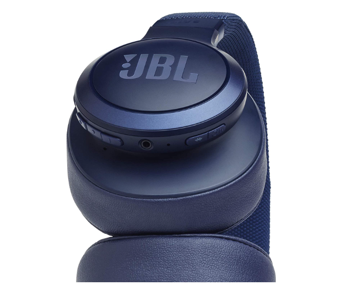 JBL Live 500BT Wireless Over-Ear Headphones - Blue - Zoom Image 4