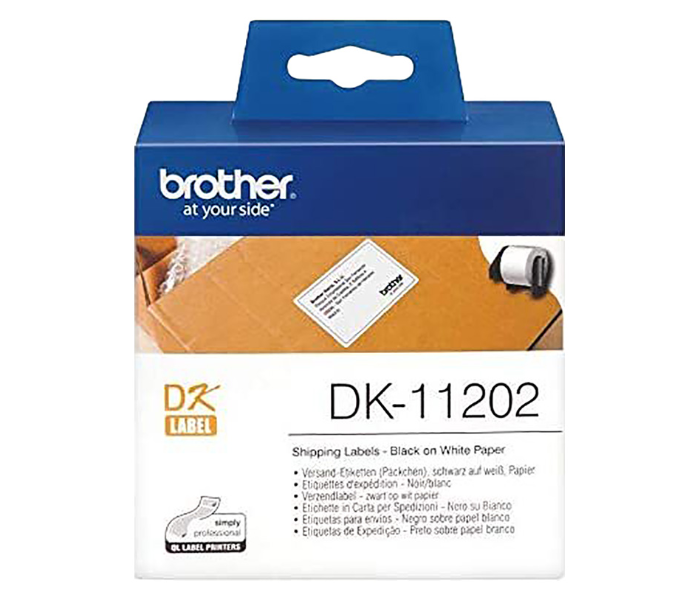 Brother DK-11202 White Shipping Label - Zoom Image 1