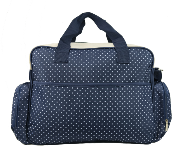 KidLe 3019T Set of 5 Piece Fashion Polka Dot Large-Capacity Diaper Bag - Navy Blue - Zoom Image 4