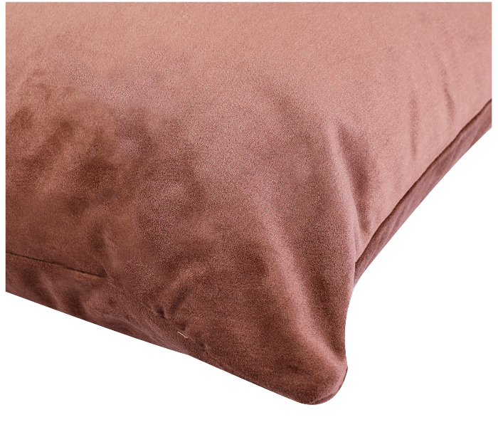 Parry Life PLCH9954D Decorative Velvet Cushion Pillow- Brown - Zoom Image 2