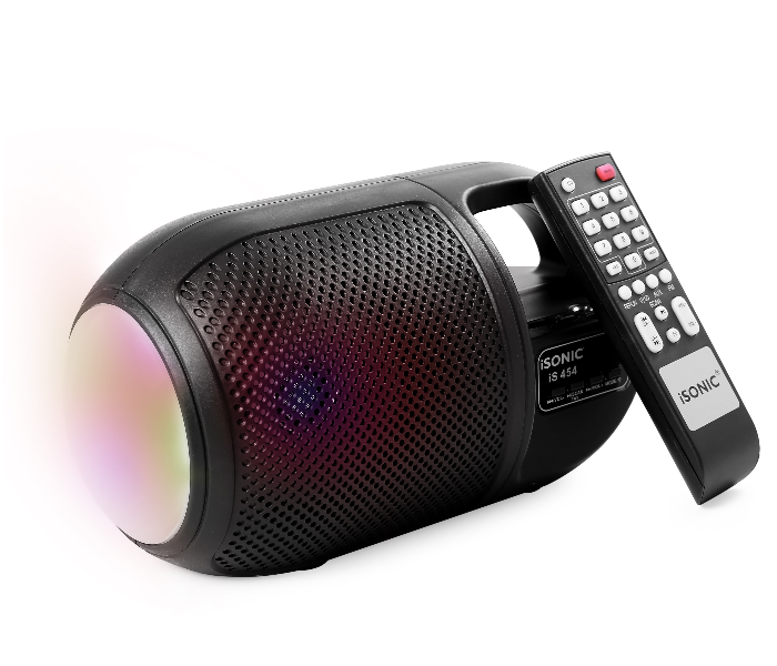 iSonic IS 454 Rechargeable Bazooka Speaker - Black - Zoom Image 3