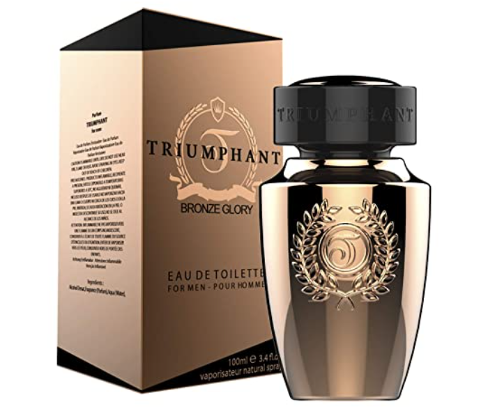 Triumphant 100ml Black Amber Eau De Toilette for Men - Zoom Image 1