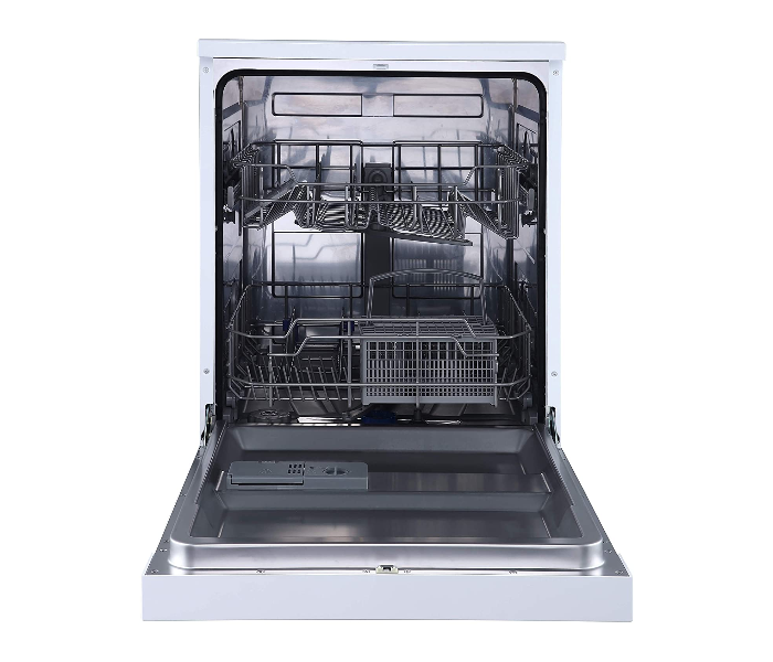 Sharp QW-MB612-WH3 Freestanding Dishwasher with 6 Programs and 12 Place Settings - White - Zoom Image 3