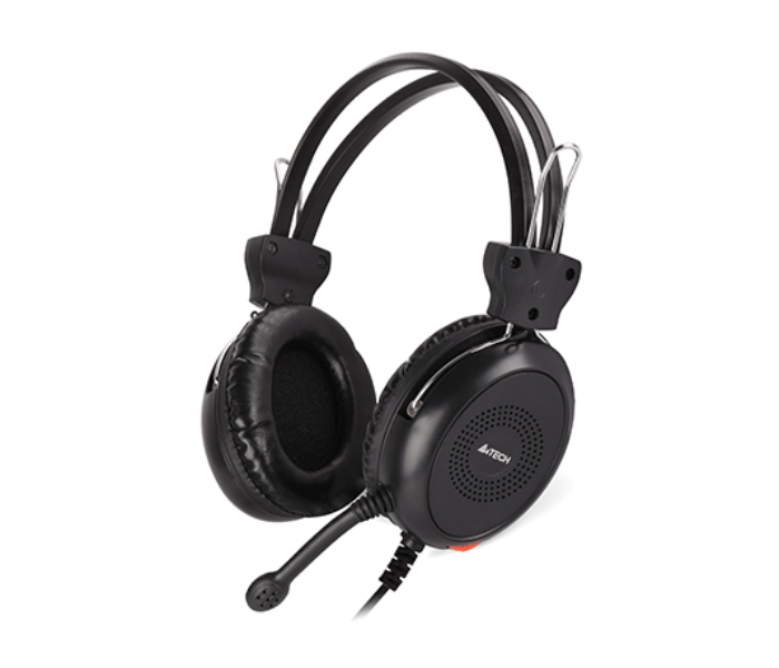 A4TECH HS-30 Comfort Fit Stereo Headset - Black - Zoom Image 1