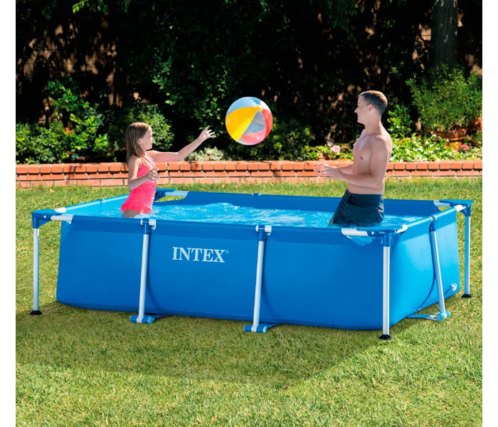 INTEX 2.60 M X 1.60 M X 65cm Small Frame Pool - Blue - Zoom Image 2