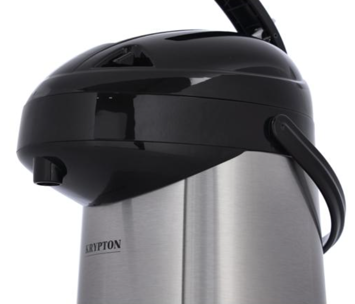 Krypton KNVF6269 Airpot Flask 3.5 liter- Silver and Black - Zoom Image 4