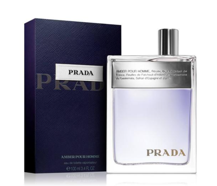 Prada 100ml Amber Pour Homme Eau De Toilette for Men - Zoom Image 1