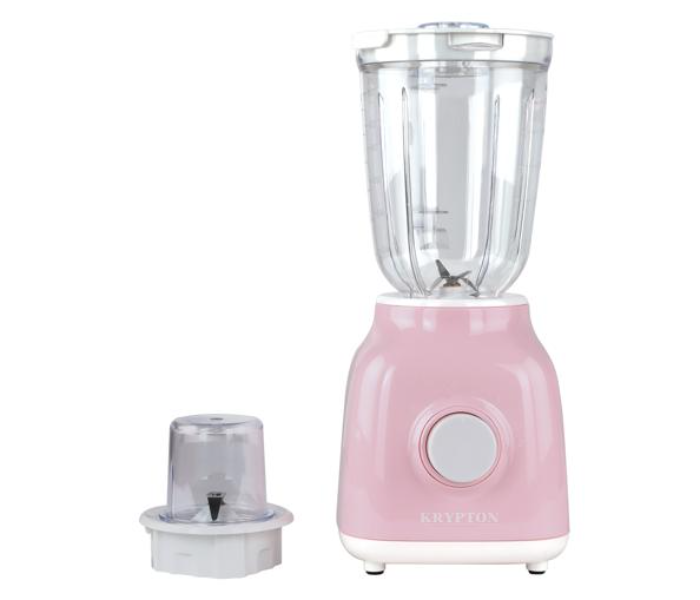 Krypton KNB6207 400W 1.5L 2 in 1 Blender- Pink  - Zoom Image 1