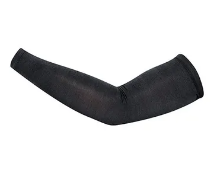 UV Sun Protection Arm Sleeve for Bike Riders- Black - Zoom Image