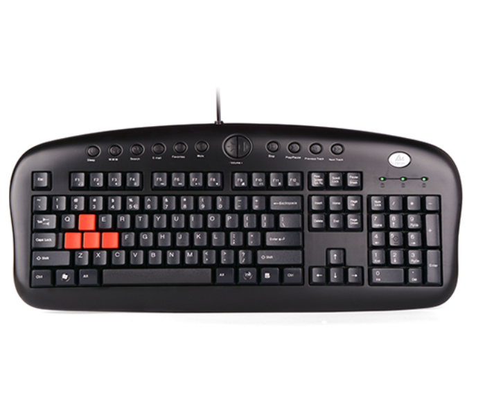 A4TECH KB-28G Gaming keyboard - Black - Zoom Image 1