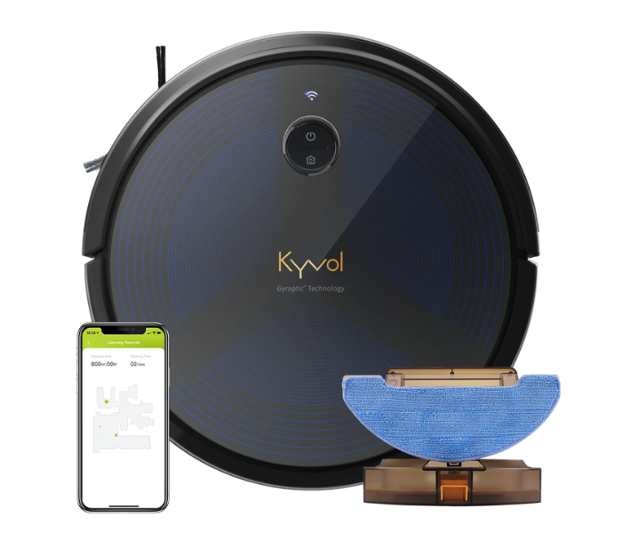 Kyvol Cybovac D6 Robot Vacuum Cleaner - Black - Zoom Image 7