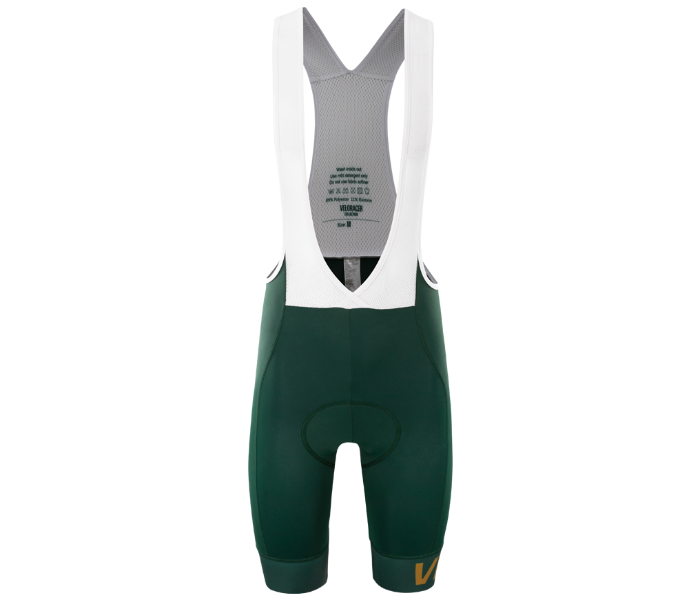 Veloracer Velo Pro Small Bib Shorts- Green - Zoom Image 1