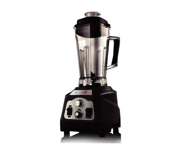 Dots BLD-PW01 1800W Comercial Blender with 2.8 Liter Jar - Black and Silver - Zoom Image