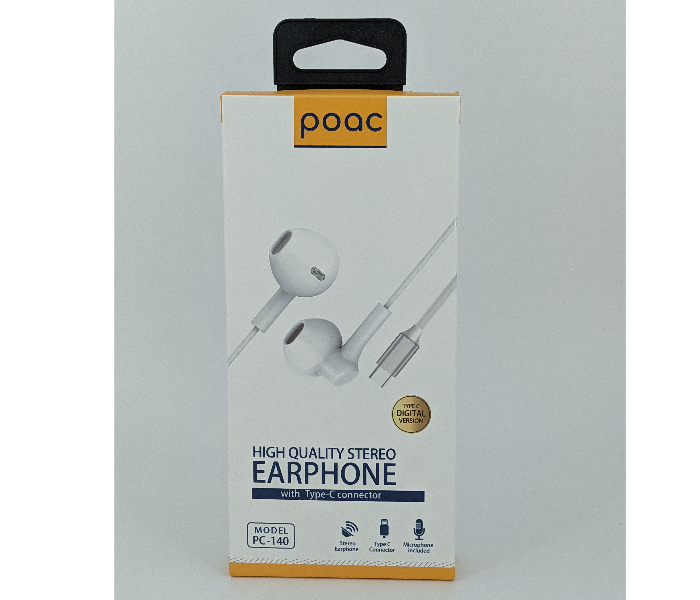 Poac Pc-140 Type-C Digital Version Headphone  - Zoom Image 1