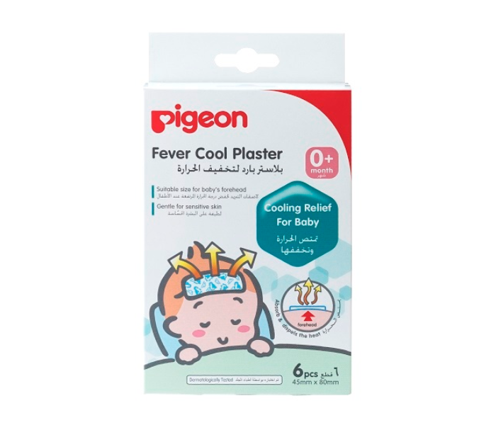 Pigeon 6 Piece Fever Cool Plaster For Baby Forehead - Zoom Image