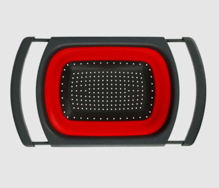 Royalford RF9631 Extendable Strainer- Red and Black - Zoom Image