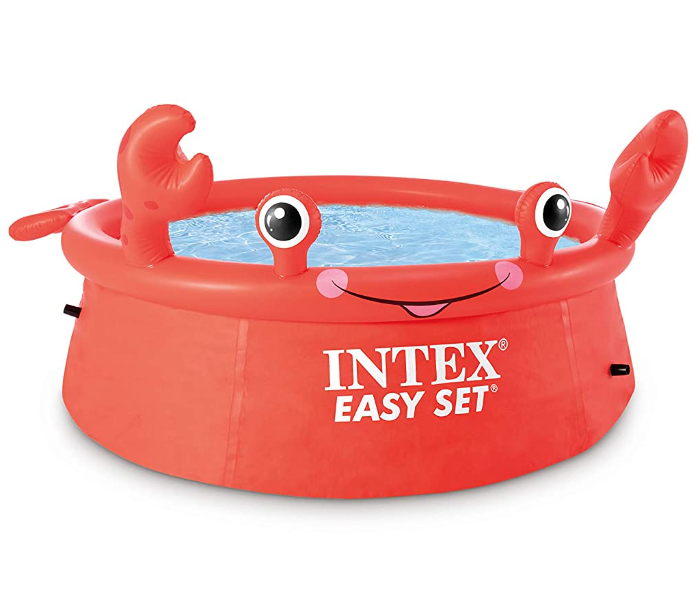 Intex 26100 6 Feet Happy Crab Easy Set Above Ground Pool - Red - Zoom Image 3