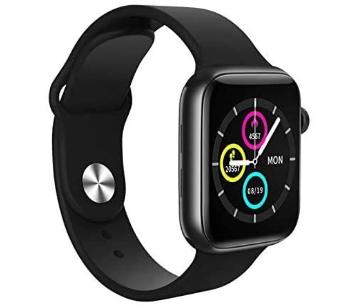 T500 Plus Bluetooth and Waterproof Smart Watch for iPhone iOS Android Phone- Black - Zoom Image 1