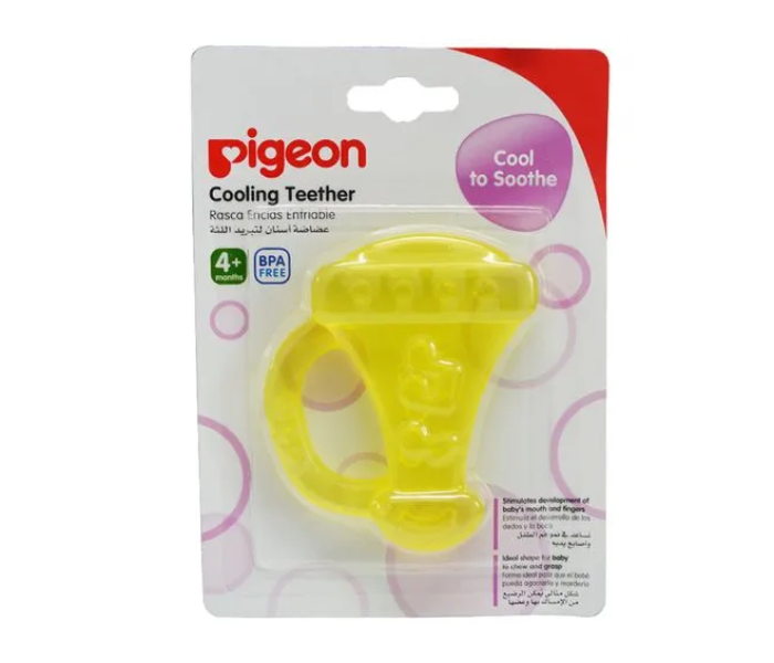 Pigeon Trumpet Cooling Teether - Green - Zoom Image 2