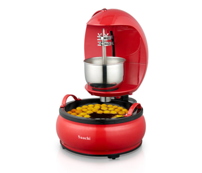 Saachi NL-SB-1010 2000W Sweet Dumpling Maker- Red - Zoom Image