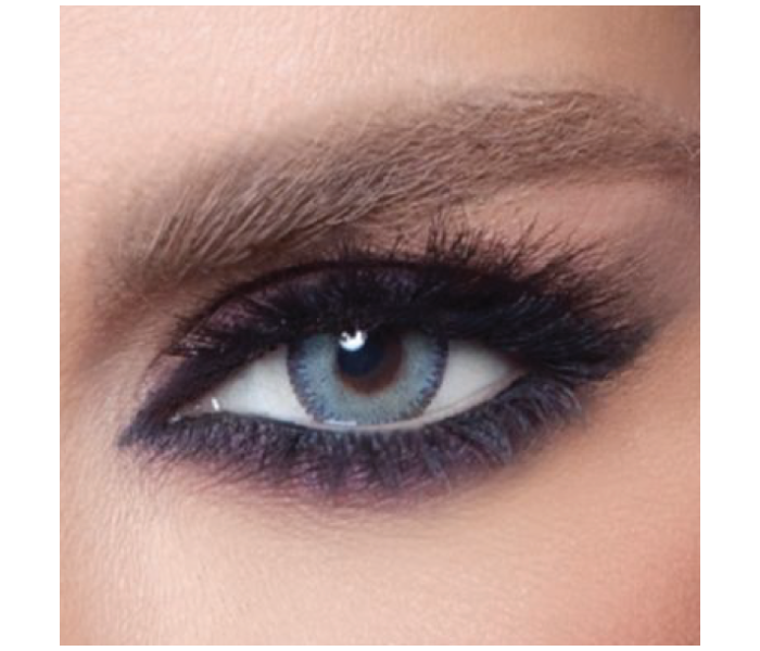 Bella Glow Contact Lens - Navy Gray - Zoom Image