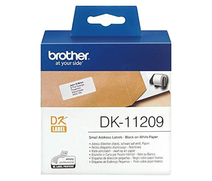 Brother DK-11209 29mm Small Address Label - Zoom Image 1