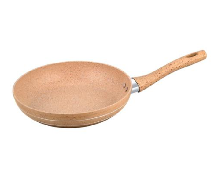 Royalford RF9461BGE 20CM Marble Coated Smart Fry Pan - Beige - Zoom Image