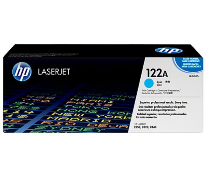 HP Q3961 LaserJet Toner Cartridge Original Cyan - Zoom Image