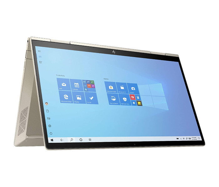 HP Envy x360 13.3 inch FHD IPS Touchscreen Intel Evo 11th Gen Core i7-1165G7 8GB RAM 512GB SSD Windows 10 - Pale Gold - Zoom Image 3