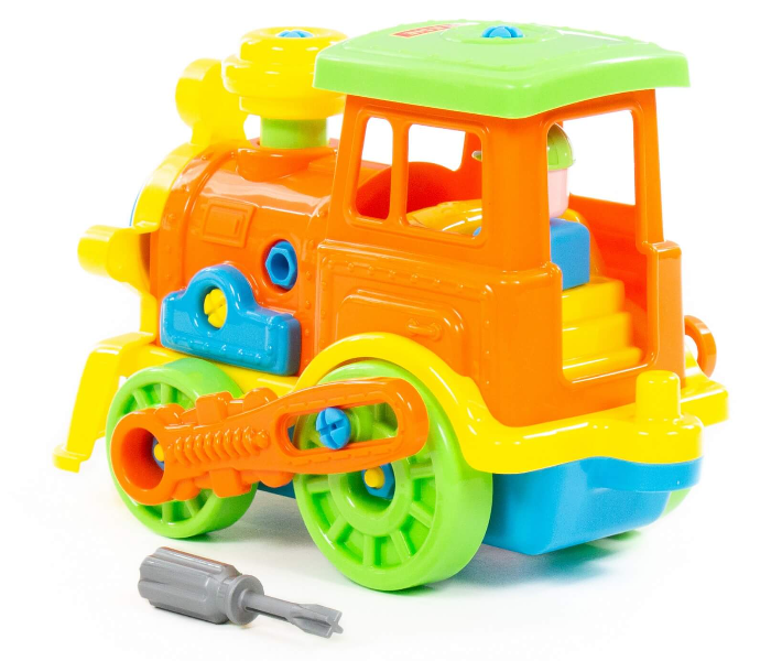 Polisie ATTP71255 Take-apart Loco engine Toy for Kids - Zoom Image