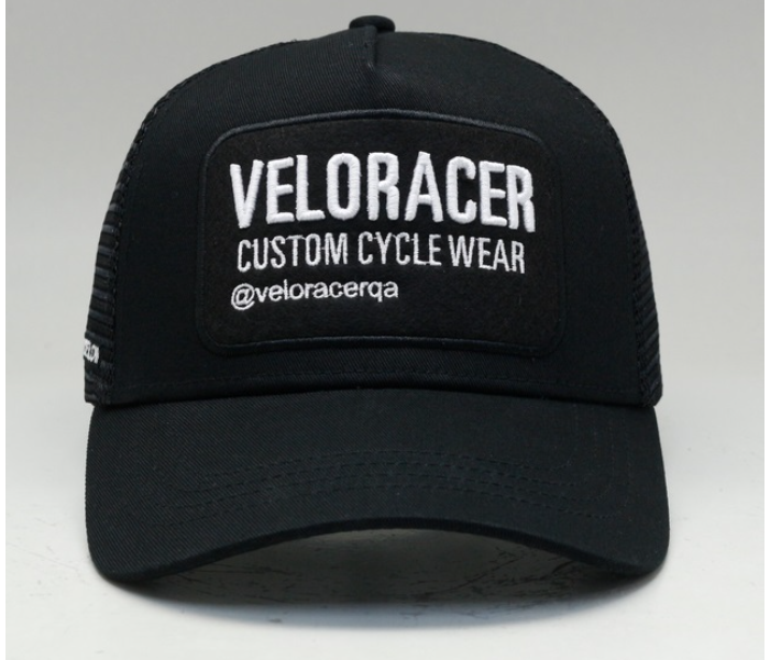 Veloracer Velo Trucker Cap Small- Black - Zoom Image 1