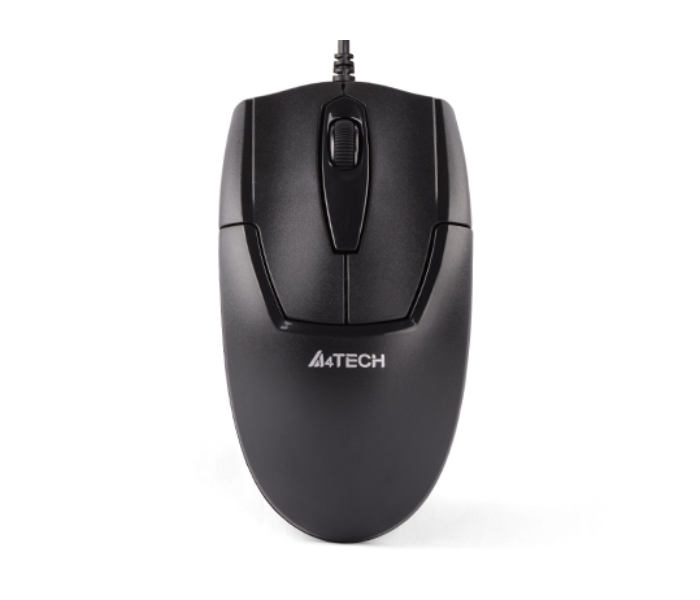 A4TECH N-301 Wired Mouse - Black - Zoom Image 1