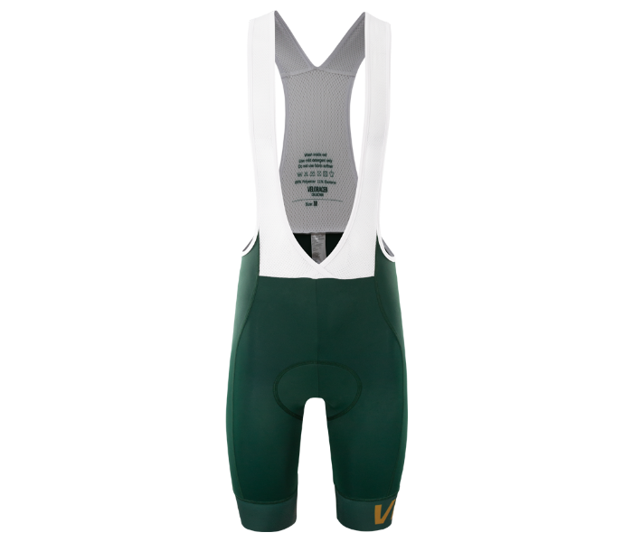 Veloracer Velo Pro XS Bib Shorts- Green - Zoom Image 1