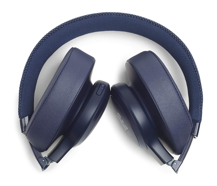 JBL Live 500BT Wireless Over-Ear Headphones - Blue - Zoom Image 5