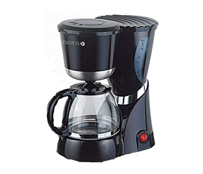 Dots CFM-15A 0.6 Liter 550W Coffee Maker - Black - Zoom Image