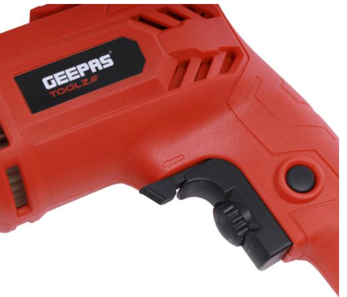 Geepas GRD0500 500W Electric Drill - Red - Zoom Image 3