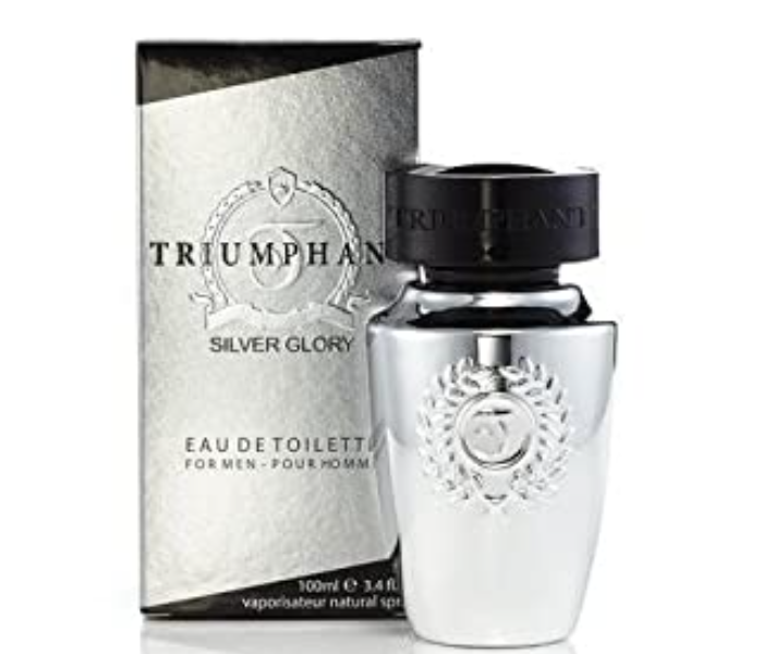 Triumphant 100ml Silver Glory Eau De Toilette for Men - Zoom Image 1