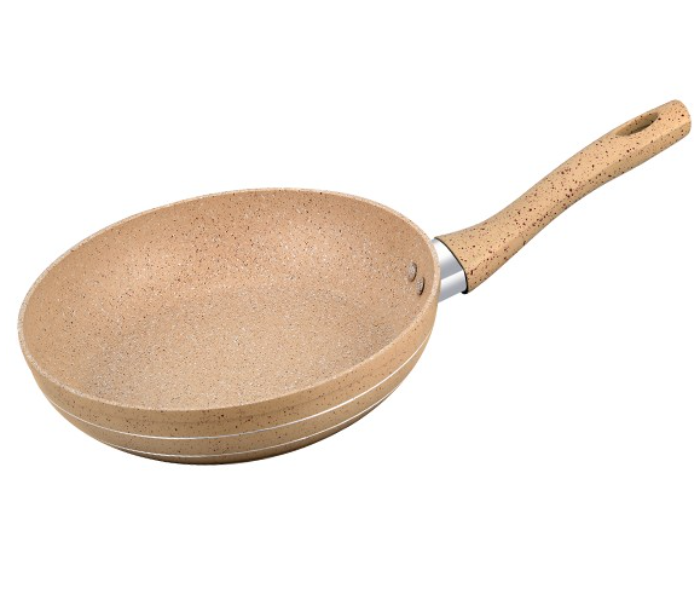 Royalford RF9466BGE 30cm Marble Coated Smart Fry Pan - Beige - Zoom Image