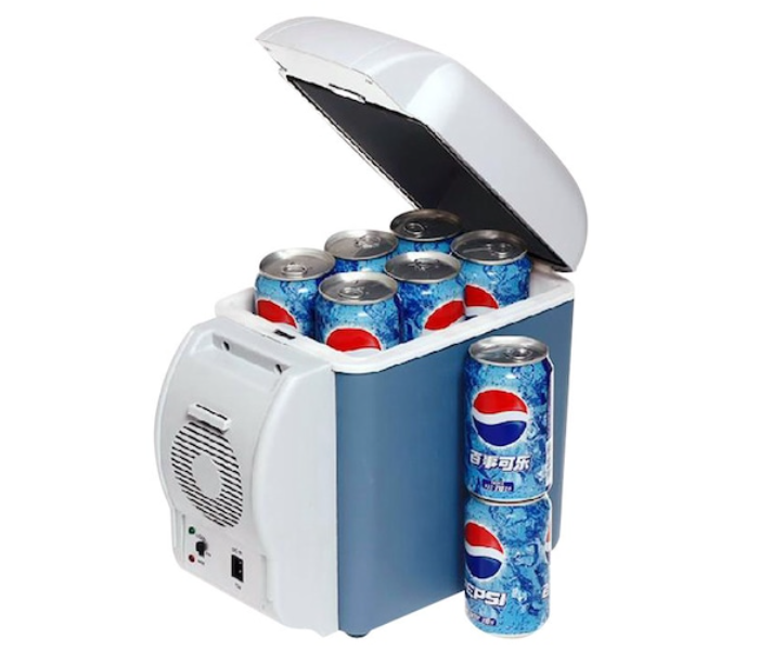 2 In 1 Portable Car Refrigerator 7.5L 31555 White - Zoom Image 1