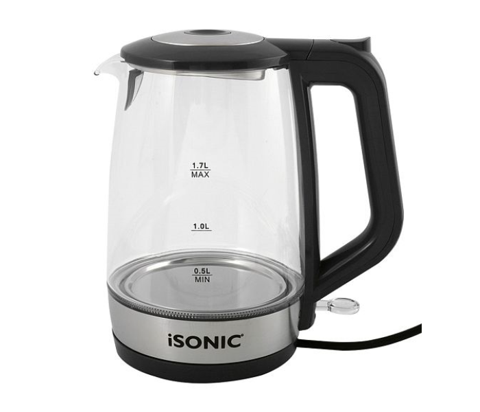 ISonic iK 516 Glass kettle - Black - Zoom Image 1