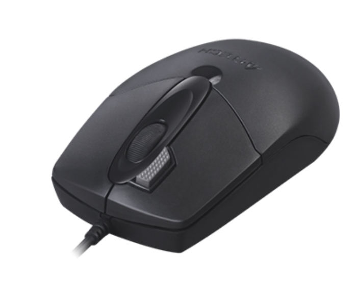 A4TECH OP-730D Wired Mouse - Black - Zoom Image 3