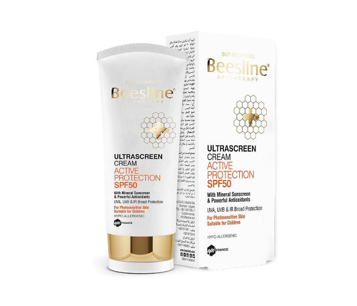 Beesline 60ml SPF50 Plus Ultrascreen Cream Active Protection - Zoom Image 2