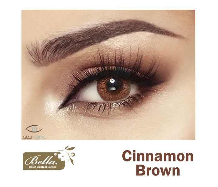 Bella Elite Contact Lens - Cinnamon Brown - Zoom Image