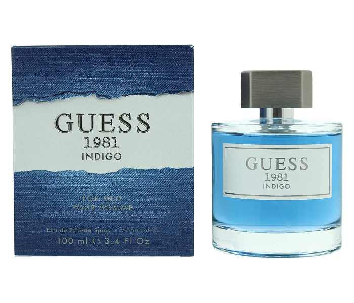 Guess 100ml Geuss 1981 Indigo Eau de Toilette for Men - Zoom Image 1