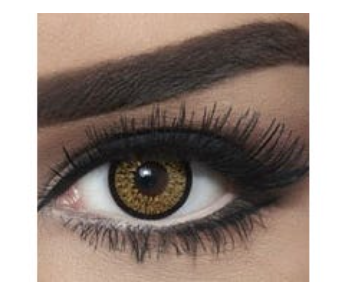 Bella Highlight Contact Lens - Cool Hazel - Zoom Image