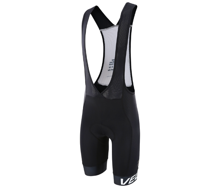 Veloracer Velo Pro XXL Bib Shorts- Black - Zoom Image 1