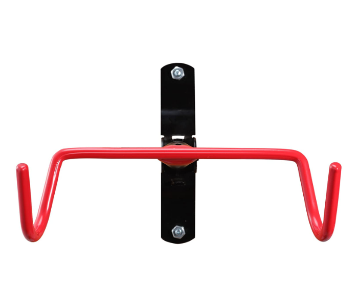 Indoor Bicycle Holder Wall Mount Hanger - Black and Red - Zoom Image 6